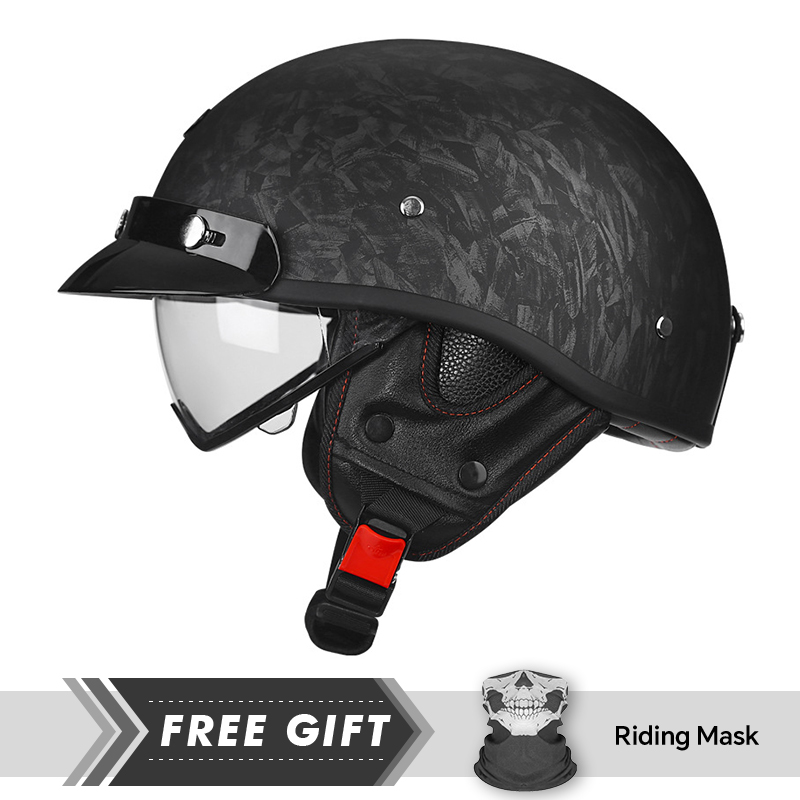 Erkekler Kadınlar Retro Yarım  - Motorcycle Gear In Store incelemesi ve fiyatı