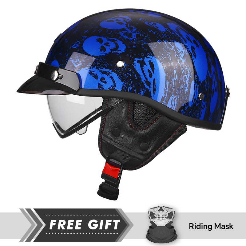 Erkekler Kadınlar Retro Yarım  - Motorcycle Gear In Store incelemesi ve fiyatı