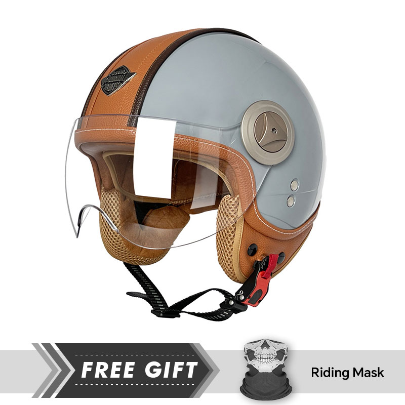 Açık Yüz Motosiklet Kaskı Raha - Motorcycle Gear In Store incelemesi ve fiyatı