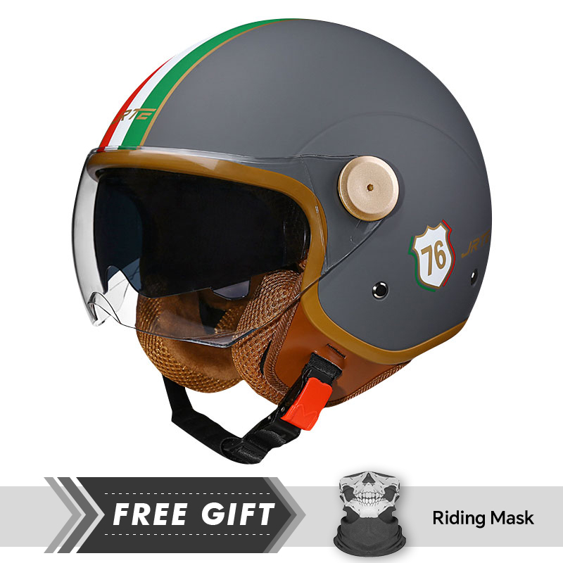 DOT 3/4 Açık Yüz Motosiklet Ka - Motorcycle Gear In Store incelemesi ve fiyatı