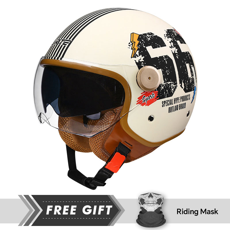Çift Lens Açık Yüz Motosiklet  - Motorcycle Gear In Store incelemesi ve fiyatı