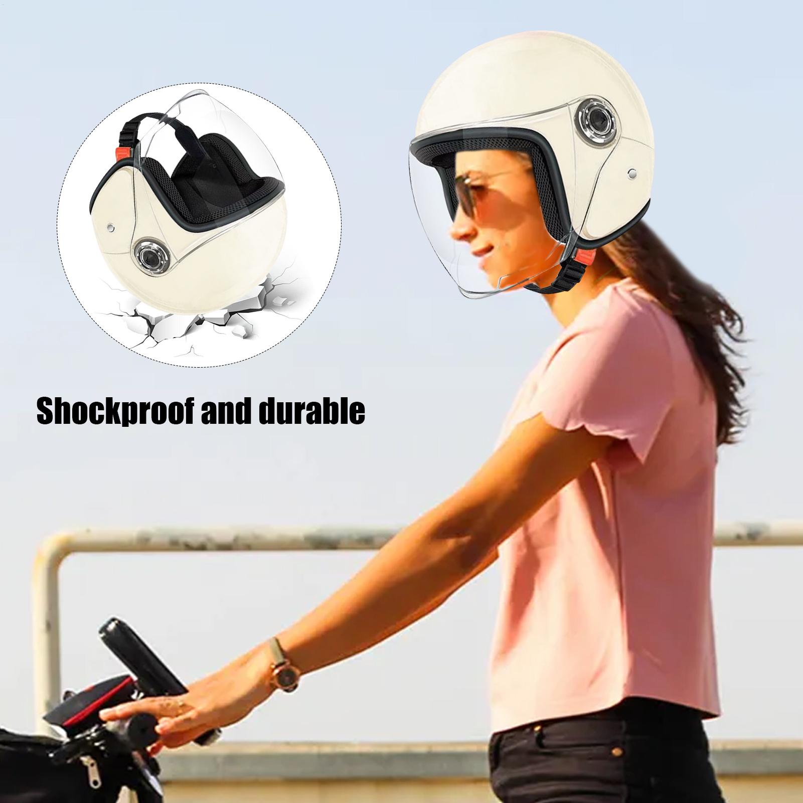 Hafif motosiklet kaskı yarım y - Motorcycle Gear Adventure incelemesi ve fiyatı