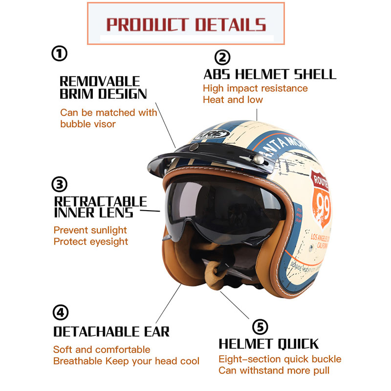 SOMAN Açık Yüz Motosiklet Kask - Motorcycle Gear In Store incelemesi ve fiyatı